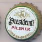 Beer cap Nr.11890: Presidendi Pilsner produced by Saku Brewery/Saku-Harju