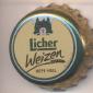 Beer cap Nr.12003: Licher Weizen Hefe Hell produced by Licher Privatbrauerei Ihring-Melchior KG/Lich