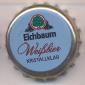 Beer cap Nr.12386: Weißbier Kristallklar produced by Eichbaum-Brauereien AG/Mannheim