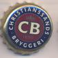 Beer cap Nr.12767: CB produced by Christianssands Bryggeri/Kristiansand