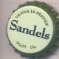 Beer cap Nr.12897: Sandels produced by Olvi Oy/Iisalmi