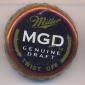 Beer cap Nr.13115: Miller Genuine Draft produced by Miller Brewing Co/Milwaukee