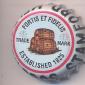 Beer cap Nr.13694: Fortis et Fidelis produced by Melbourn Brothers Brewery/Stamford