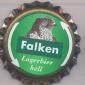 Beer cap Nr.15081: Falken Lagerbier Hell produced by Brauerei Falken AG/Schaffhausen