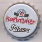 Beer cap Nr.15906: Karlsruher Pilsener produced by Brauhaus Grünwinkel/Karlsruhe