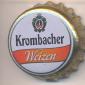 Beer cap Nr.16244: Krombacher Weizen produced by Krombacher Brauerei Bernard Schaedeberg GmbH & Co/Kreuztal