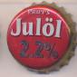 Beer cap Nr.16311: Julöl 2,2% produced by AB Pripps Bryggerier/Göteborg