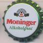 Beer cap Nr.16847: Moninger Alkoholfrei produced by Brauhaus Grünwinkel/Karlsruhe