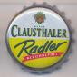 Beer cap Nr.17128: Clausthaler Radler Alkoholfrei produced by Binding Brauerei/Frankfurt/M.