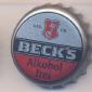 Beer cap Nr.17301: Beck's Alkoholfrei produced by Brauerei Beck GmbH & Co KG/Bremen