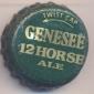 Beer cap Nr.18699: Genesee 12 Horse Ale produced by Genesee Brewing Co./Rochester