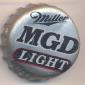 Beer cap Nr.19792: Miller MGD Light produced by Miller Brewing Co/Milwaukee