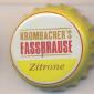Beer cap Nr.20854: Krombacher's Fassbrause Zitrone produced by Krombacher Brauerei Bernard Schaedeberg GmbH & Co/Kreuztal