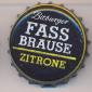 Beer cap Nr.21709: Bitburger Fassbrause Zitrone produced by Bitburger Brauerei Th. Simon GmbH/Bitburg