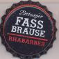 Beer cap Nr.21710: Bitburger Fassbrause Rhabarber produced by Bitburger Brauerei Th. Simon GmbH/Bitburg