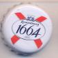 Beer cap Nr.21878: 1664 de Kronenbourg produced by Kronenbourg/Strasbourg