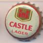 Beer cap Nr.22175: Castle Lager produced by The South African Breweries/Johannesburg