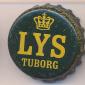 Beer cap Nr.22265: Lys Tuborg produced by Tuborg Breweries Ltd/Hellerup