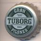 Beer cap Nr.22528: Tuborg Gron Pilsner produced by Tuborg Breweries Ltd/Hellerup