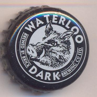 Beer cap Nr.877: Waterloo Dark Lager Beer produced by Brick Brewing Co/St. Catharines