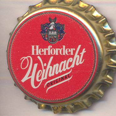 Beer cap Nr.3067: Herforder Weihnacht Original produced by Brauerei Felsenkeller/Herford