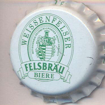 Beer cap Nr.3573: Felsbräu produced by Weissenfelser Felsbräu GmbH/Weissenfels