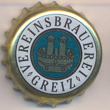 Beer cap Nr.4325: Greizer produced by Vereinsbrauerei Greiz/Greiz