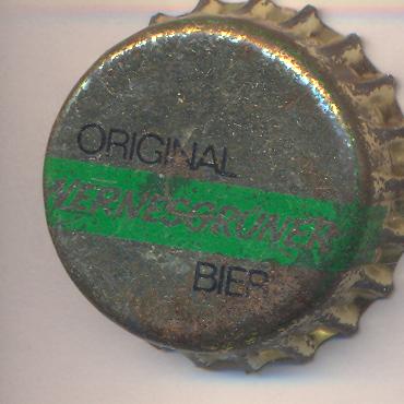 Beer cap Nr.4525: Original Wernesgr&uuml;ner produced by Wernesgr&uuml;ner Brauerei AG/Wernesgr&uuml;n