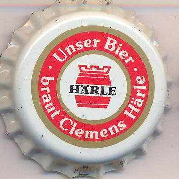 Beer cap Nr.4579: H&auml;rle produced by Clemens H&auml;rle/Leutkirch