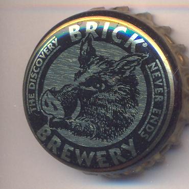 Beer cap Nr.4977: Waterloo Dark Lager Beer produced by Brick Brewing Co/St. Catharines