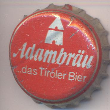 Beer cap Nr.6905: Adambräu produced by Adambräu/Innsbruck