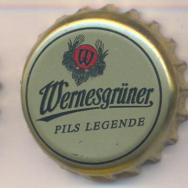 Beer cap Nr.9490: Wernesgr&uuml;ner produced by Wernesgr&uuml;ner Brauerei AG/Wernesgr&uuml;n