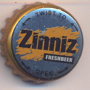 Beer cap Nr.10191: Zinniz Orange produced by Grolsch/Groenlo