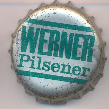 Beer cap Nr.11386: Werner Pilsener produced by Werner Br&auml;u GmbH & Co. KG Privatbrauerei/Poppenhausen
