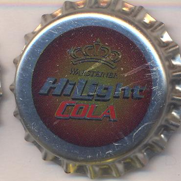 Beer cap Nr.11435: Warsteiner Hi-Light Cola produced by Warsteiner Brauerei/Warstein
