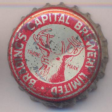 Beer cap Nr.11846: Brading's Ale produced by Capital Brewery Ltd/Brading's