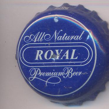 Beer cap Nr.11983: All Natural Royal Premium Beer produced by Royal Beer Co. Ltd./Nuku'alofa