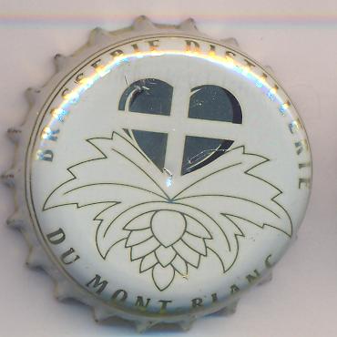 Beer cap Nr.12575: Blanche du Mont Blanc produced by Brasserie Distillerie du Mont Blanc/Les Houches
