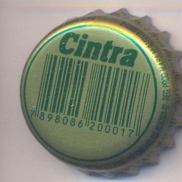 Beer cap Nr.13119: Cintra produced by Cervejarias Cintra IND. COM. LTDA./Mogi Mirim