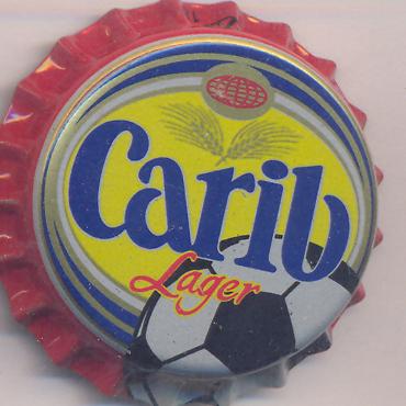 Beer cap Nr.13287: Carib Lager produced by Caribe Development Co./Port Of Spain