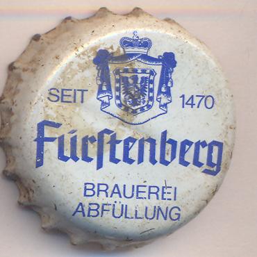 Beer cap Nr.13566: F&uuml;rstenberg Pilsner produced by F&uuml;rstenberg/Donaueschingen