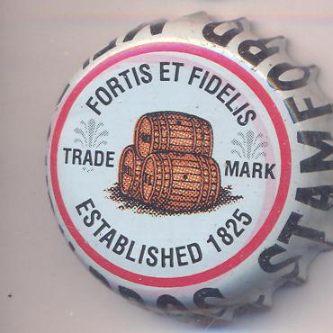 Beer cap Nr.13694: Fortis et Fidelis produced by Melbourn Brothers Brewery/Stamford