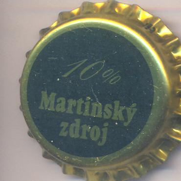Beer cap Nr.13870: Martinsky Zdroj 10% produced by Martin Pivovar/Martin
