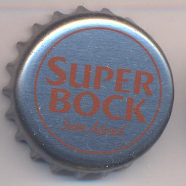 Beer cap Nr.14629: Super Bock Sem Alcohol produced by Unicer-Uniao Cervejeria/Leco Do Balio