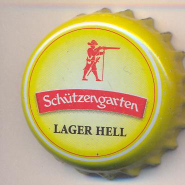 Beer cap Nr.16564: Schützengarten Lager Hell produced by Brauerei Schützengarten AG/St. Gallen