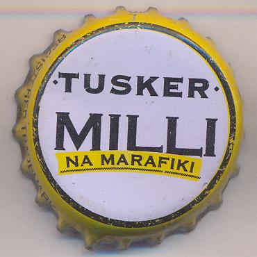 Beer cap Nr.16693: Tusker Lager produced by Kenya Breweries Ltd./Nairobi