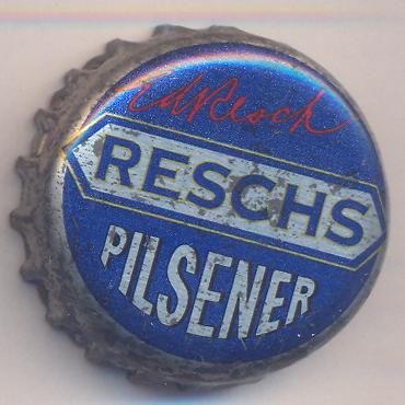 Beer cap Nr.17038: Reschs Pilsener produced by Carlton & United/Carlton