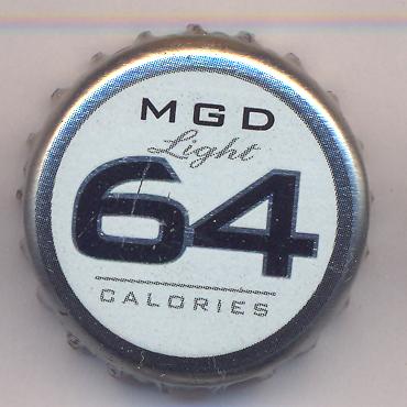 Beer cap Nr.17554: MGD Light produced by Miller Brewing Co/Milwaukee