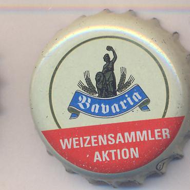 Beer cap Nr.18018: Bavaria Hefeweizen produced by Eder's Familienbrauerei/Grossostheim