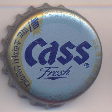 Beer cap Nr.18154: Cass Fresh produced by Oriental Brewery Co./Seoul